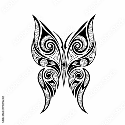 butterfly tattoo design