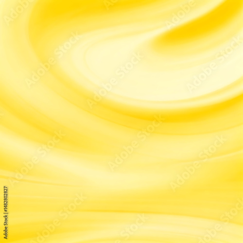 Light Yellow color background. 4K background featuring smooth gradients of vibrant three-color blends, soft blur with luminous shimmer