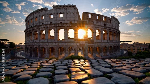 Rome, Italy, is home to the Coliseum, also known as the Flavian Amphitheatre or Amphitheatrum Flavium, and Colosseo