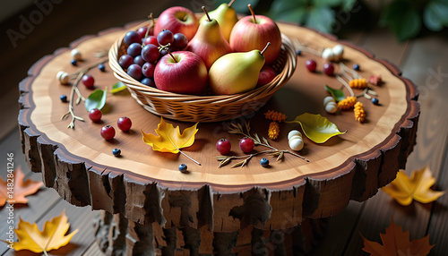 Harvest Festival: Furniture, coffee table, Forest Spirit of Abundance