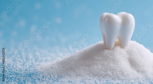 Sugar's Impact on Teeth: A Visual Representation