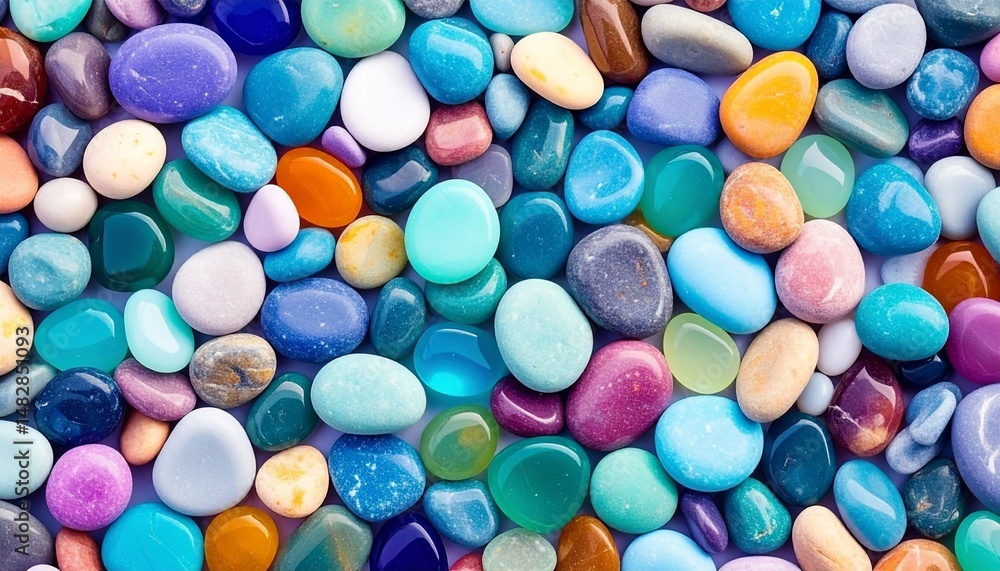 colorful pebbles texture, mosaic background colorful pebbles texture, mosaic background