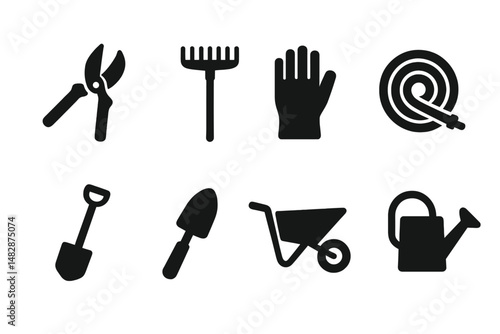 Gardening tools for planting and landscaping enthusiasts preparing for outdoor projects