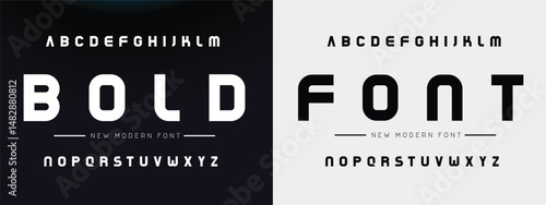 Creative modern urban alphabet font. Digital abstract moslem, futuristic, fashion, sport, minimal technology typography. Simple numeric vector illustration