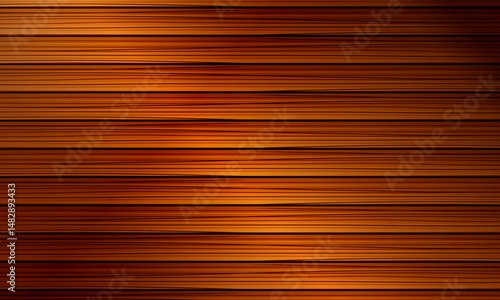 Abstract brown striped horizontal line shiny decorative background. vintage old background.