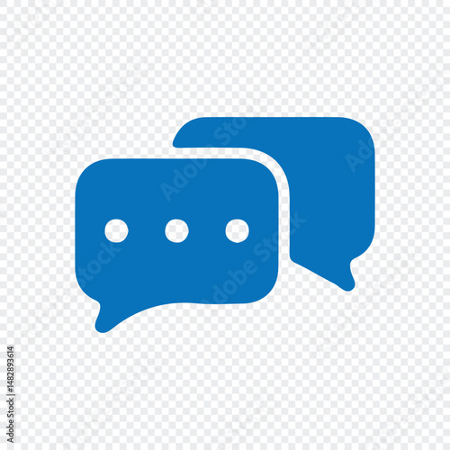 Text Message Icon. Chat speech bubble, Social media message. Vector illustration eps 10