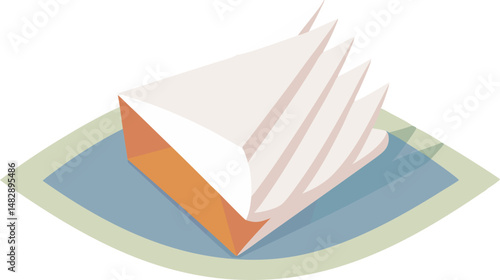 Photos A minimalist vector art illustration resembling a hand-drawn sketch on a napkin, ideal for casual, creative, and conceptual design themes