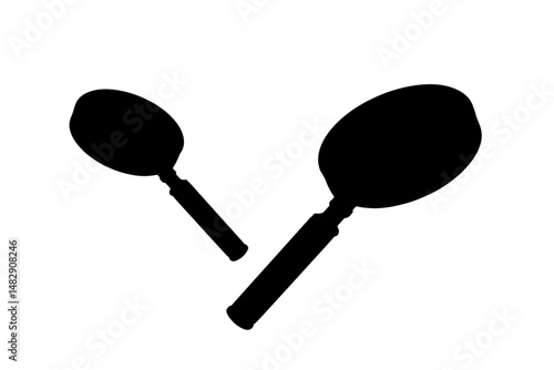 searching glasses ,Search magnifier glass icon.
