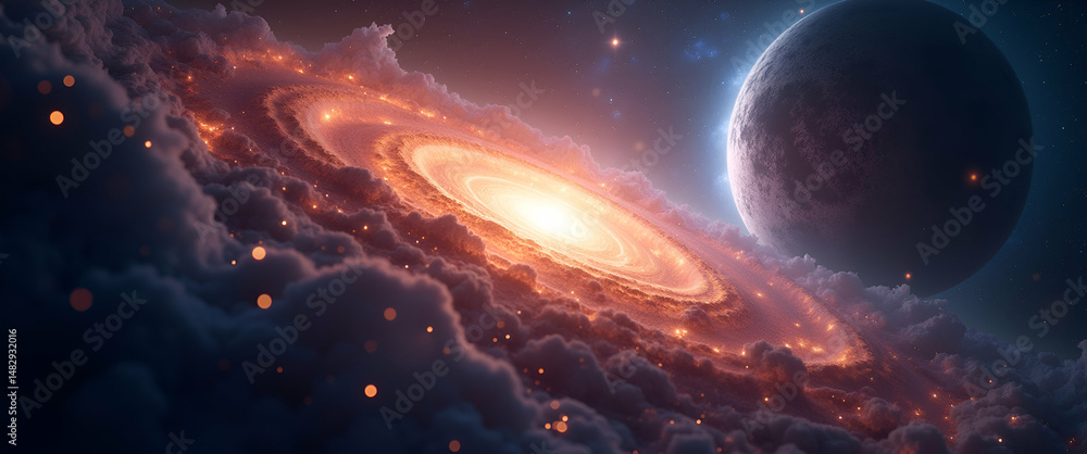 Refined Cosmic Phenomena: Intricate Astrophysical Imagery with Innovative Digital Techniques & Dynamic Light Interplay - Vibrant Deep Space Events for Stock Collections Refined Cosmic Phenomena: Intricate Astrophysical Imagery with Innovative Digital Techniques & Dynamic Light Interplay - Vibrant Deep Space Events for Stock Collections