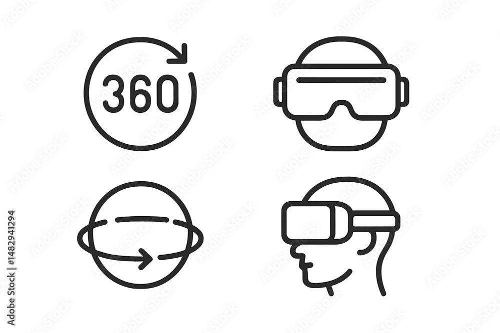 Virtual reality concepts featuring immersive technology for entertainment and education in a digital age Virtual reality concepts featuring immersive technology for entertainment and education in a digital age