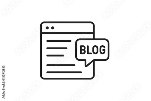 Creating engaging content on a blog platform to share insight and knowledge with readers online