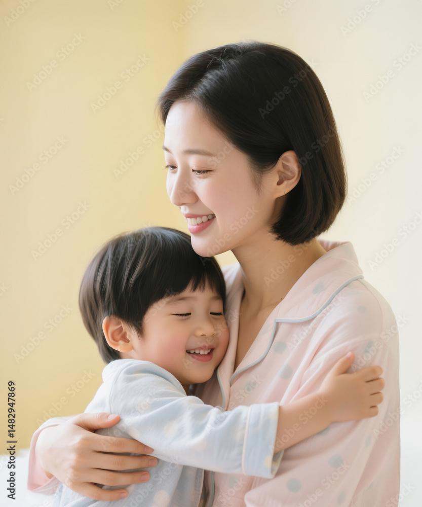 엄마와 아이의 포옹, Mother and Child Hug 엄마와 아이의 포옹, Mother and Child Hug