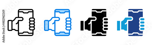 Usability icon sheet multiple style collection