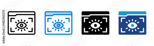 View icon sheet multiple style collection