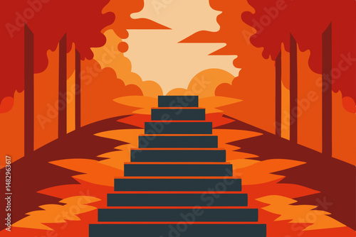 stairway to the sky