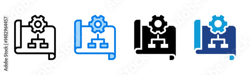 Implement icon sheet multiple style collection