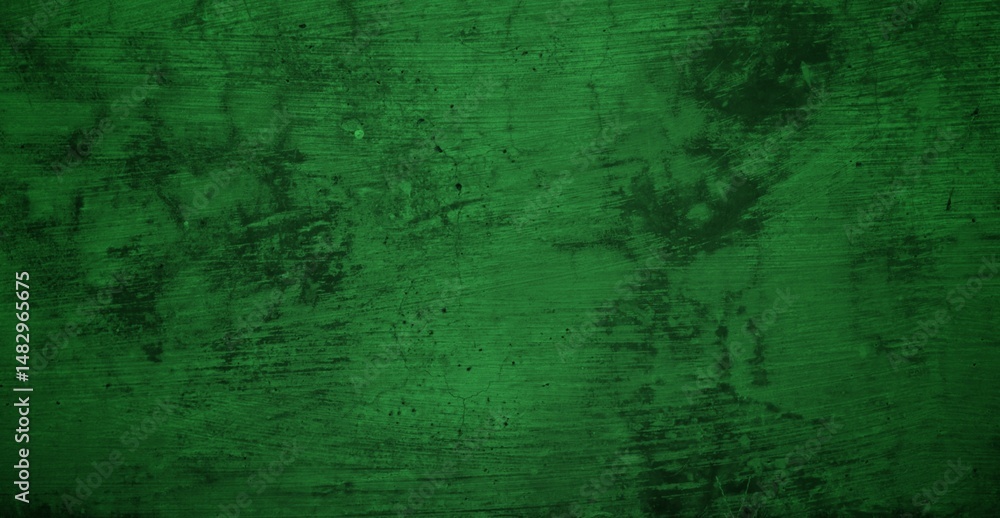 Obraz premium the long background is green and dark, Grunge textures and backgrounds - perfect background with space for text or image