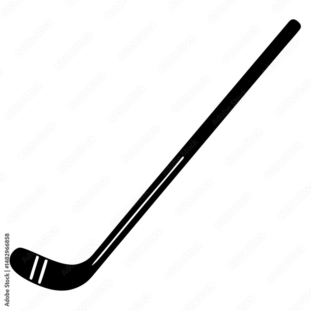 Naklejka premium ice hockey stick