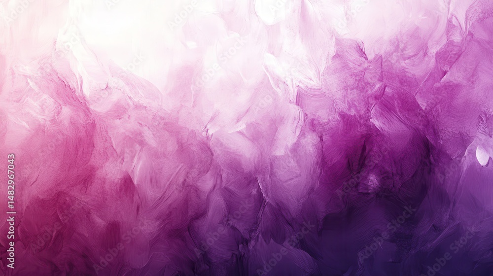 Fototapeta premium Abstract purple and pink brush strokes with textured gradient