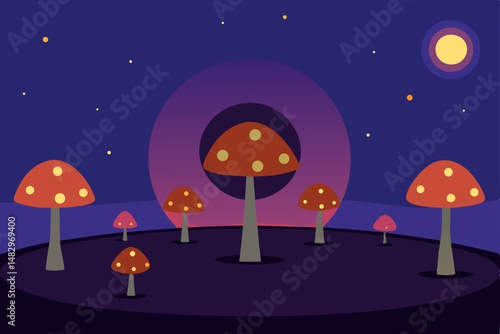 vector illustration of a fairy tale