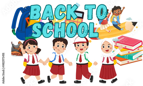 Wallpaper Mural back to school (5000 x 3000 piksel) - 1 Torontodigital.ca