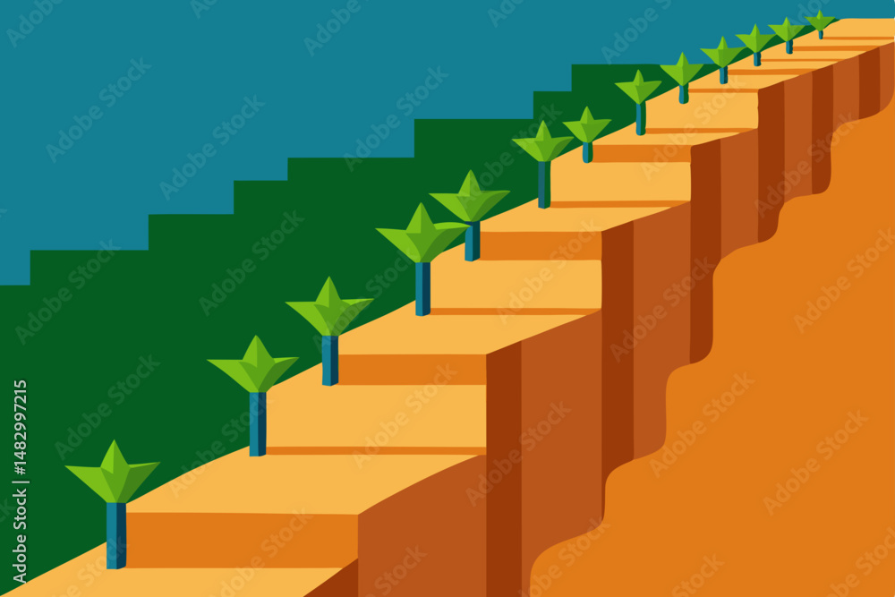 Fototapeta premium stairway to the sky