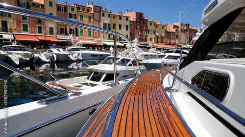 In the South of France, Saint Tropez boasts an array of luxury yachts in its marina