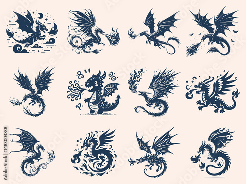Dragon Silhouette