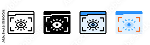 View icon sheet multiple style collection