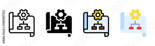 Implement icon sheet multiple style collection