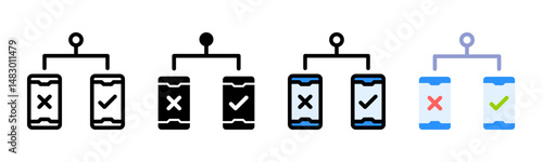 Testing icon sheet multiple style collection