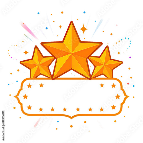 star burst premium award background