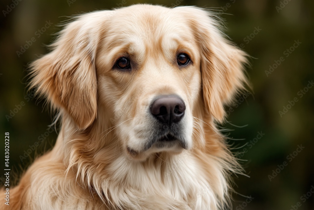 Golden Retriever Portrait Golden Retriever Portrait