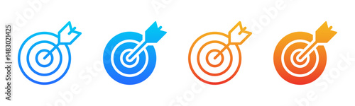 Target icon sheet multiple style collection