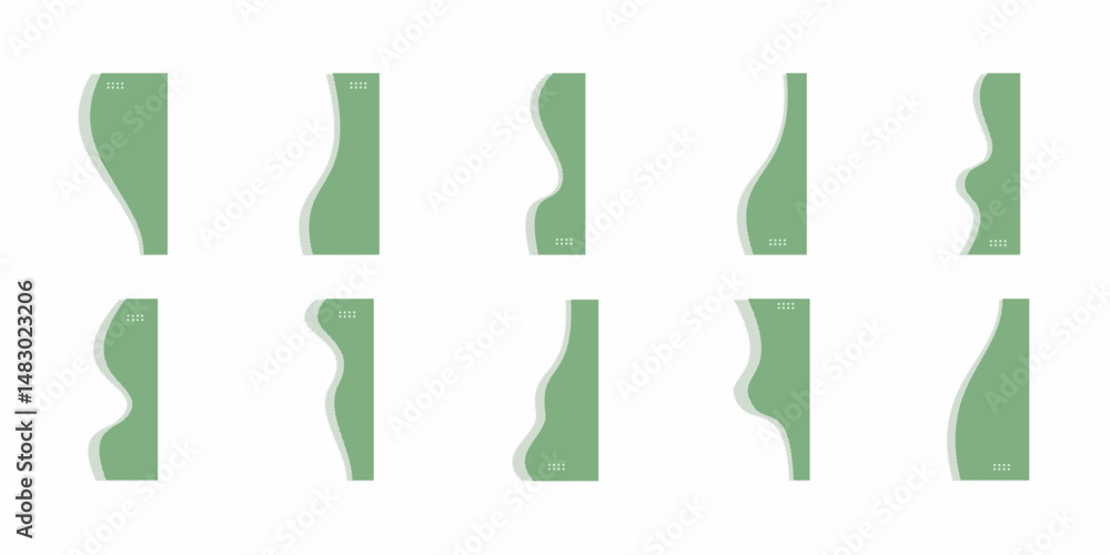 Modern Wavy Border Modern Wavy Border