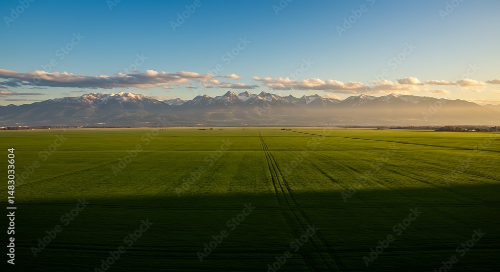 Obraz premium Golden Hour's Embrace