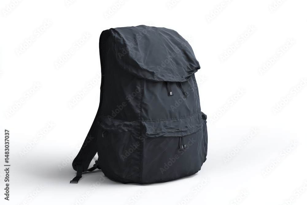 Sleek black backpack, perfect for travel or everyday use. Its simple design and durable material make it a versatile choice. Sleek black backpack, perfect for travel or everyday use. Its simple design and durable material make it a versatile choice.