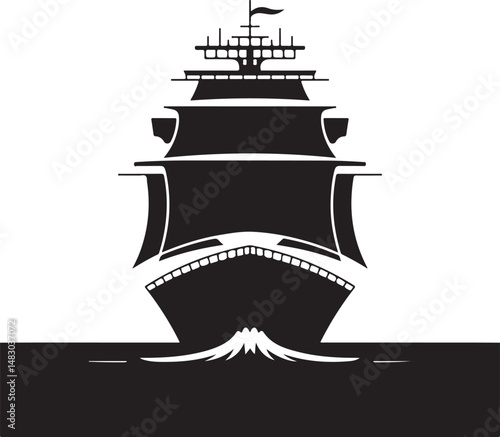 Sailing Ship SVG | Nautical Boat Silhouette | Ocean Adventure Cut File

Pirate Ship SVG | Vintage Pirate Silhouette | Halloween and Adventure Design

Cruise Ship SVG | Travel and Vacation Cut File | S