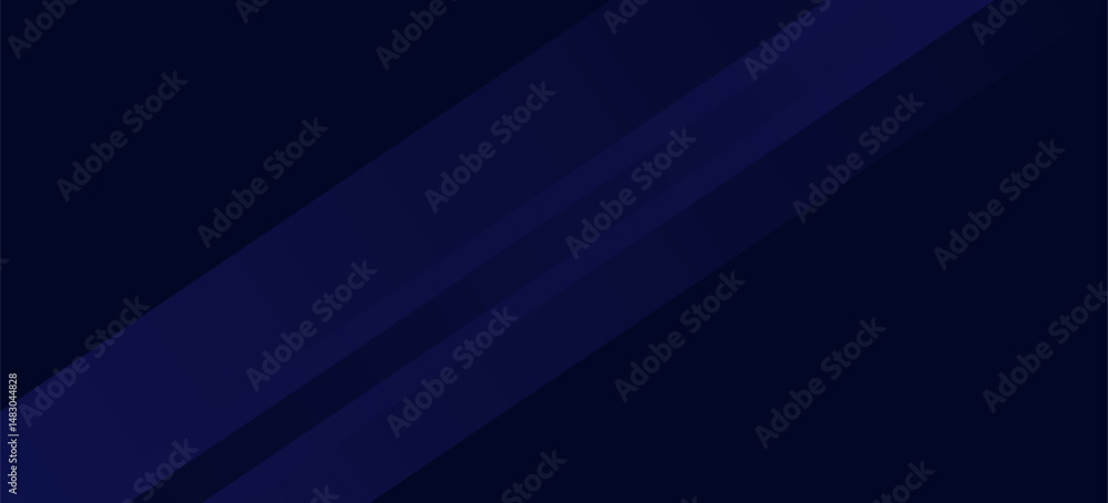 Obraz premium Dark blue background. Modern lines curves abstract presentation background. Luxury paper cut background. Abstract decoration, gold pattern, halftone gradient,