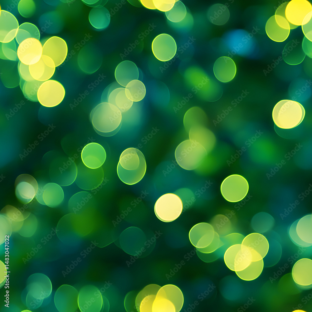 Obraz premium bright green blurry abstract bokeh
