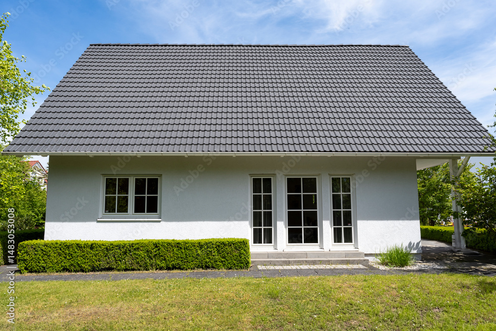 Fototapeta premium Eigenheim im Grünen