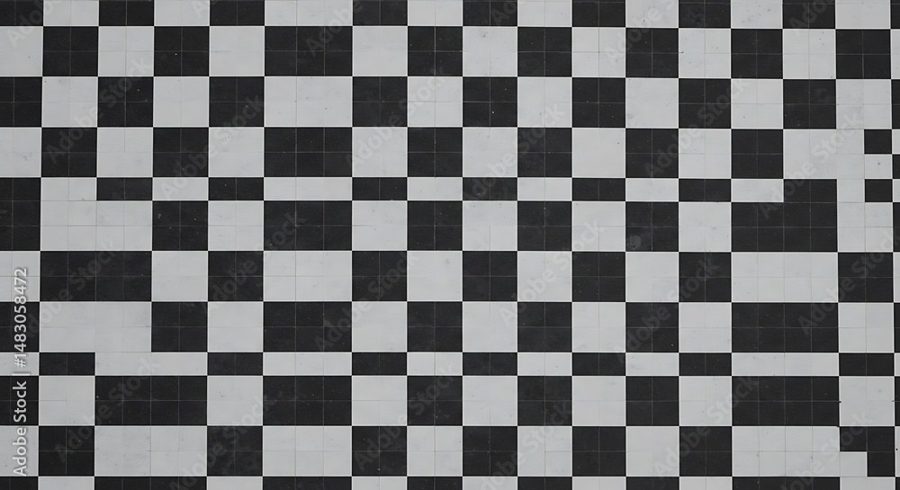 Fototapeta premium Distorted Grid