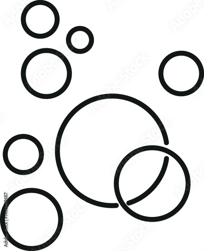 Bubble and Foam Image for Interface, Posts, Advertisements, Various Cards