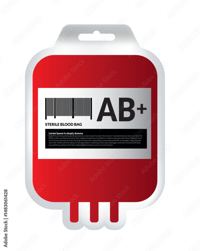 Naklejka premium JUNHO VERMELHO, DOAÇÃO DE SANGUE,