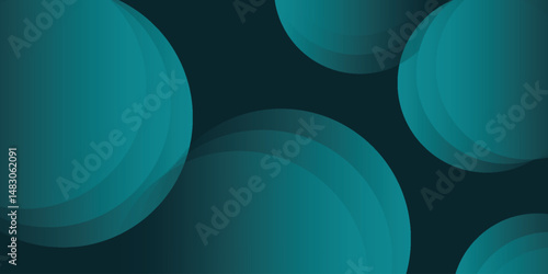 Dark blue abstract background with glowing curve. Shiny blue gradient geometric element. Dynamic curved lines graphic. Modern futuristic technology concept. EPS10
