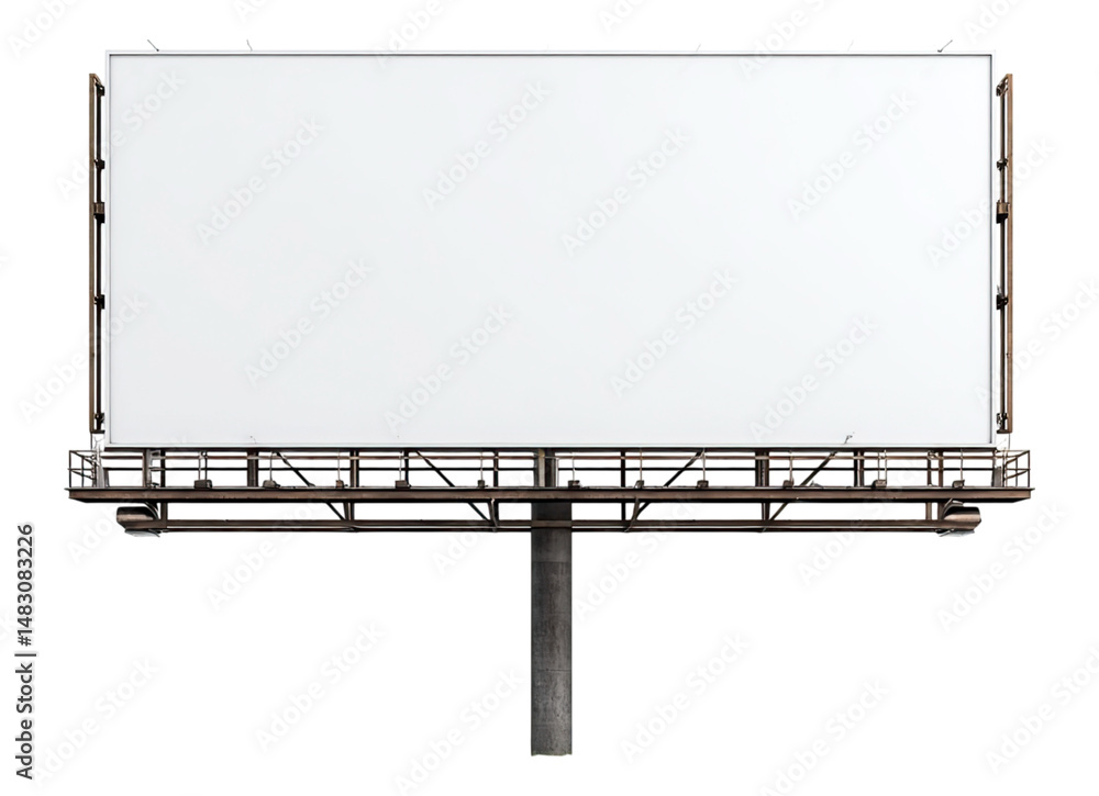 Obraz premium Blank billboard suitable