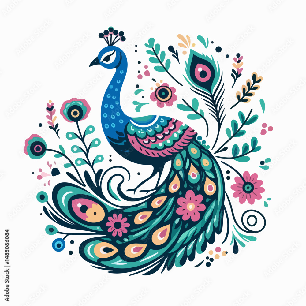 peacock feather vector illustration peacock feather vector illustration