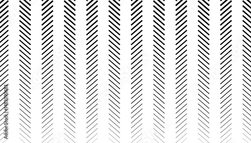 Smooth transition of dash line pattern for sporty background and jersey design. Fully editable vector element 