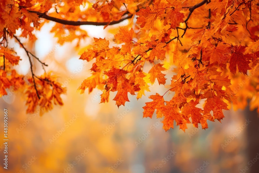 orange fall leaves, autumn natural background with maple trees
orange fall leaves, autumn natural background with maple trees