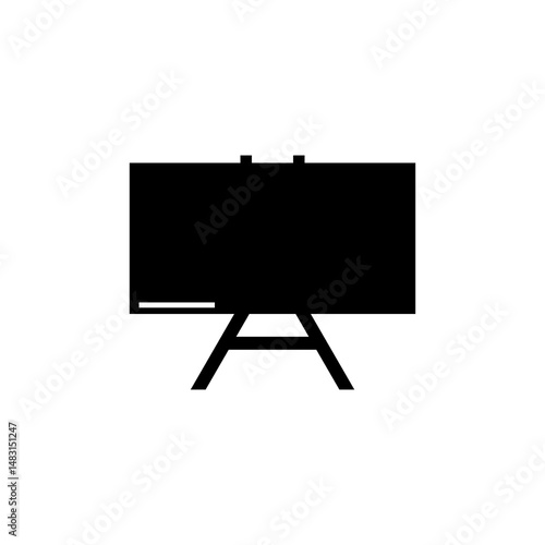 School board simple icon isolated on white background